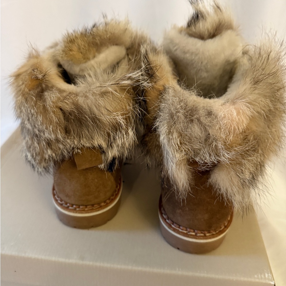 Montelliana Suede and Fur Hiking Boot - Picture 6 of 12